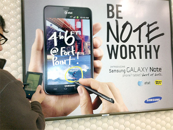 Galaxy Note ad