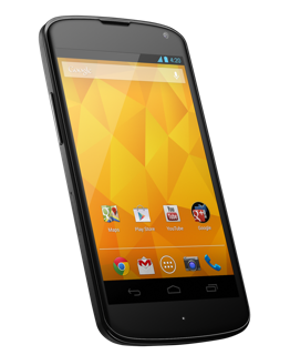 Google's Nexus 4 smartphone