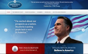 Mitt Romney transition site