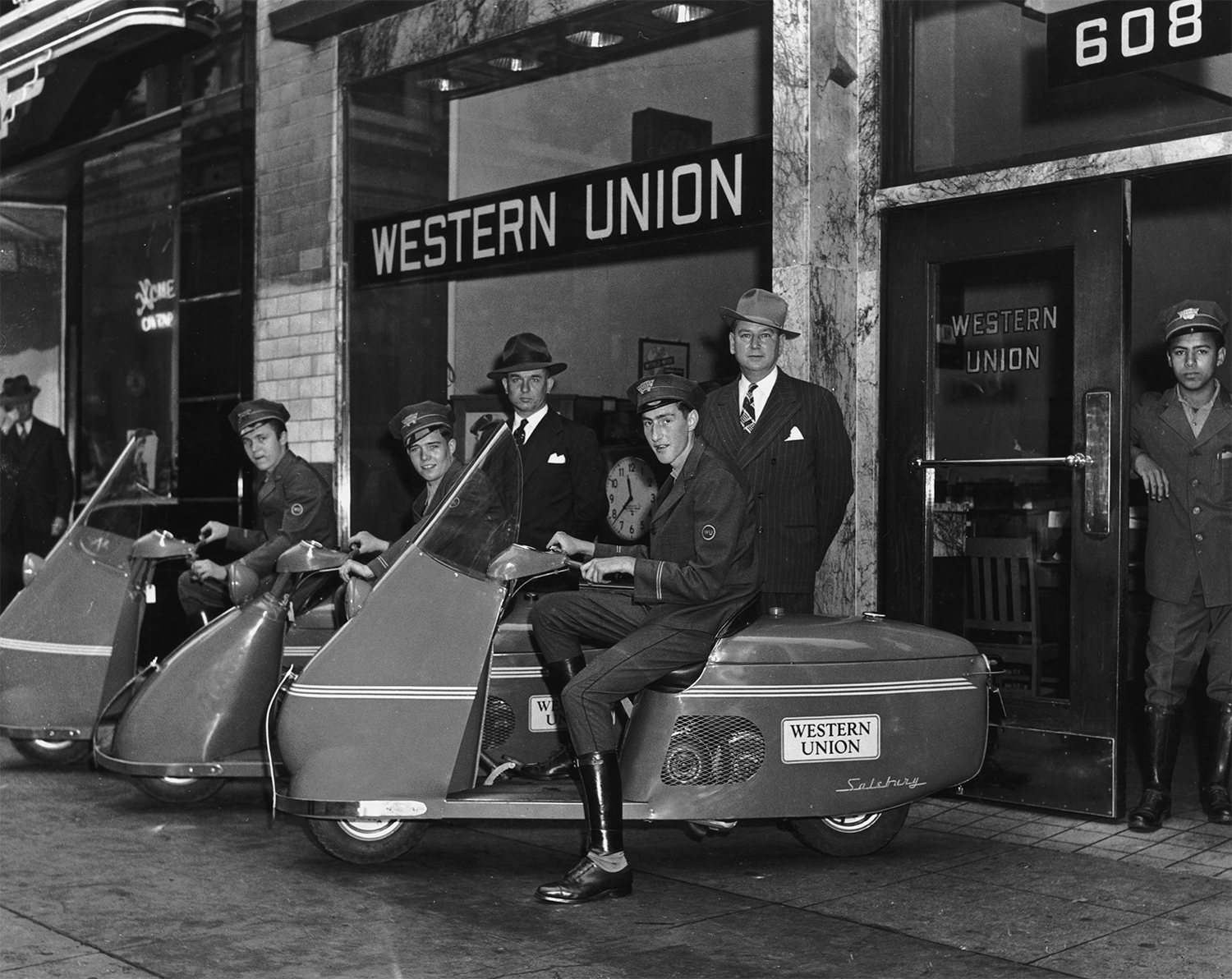 [image] Western Union messengers