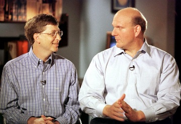 Bill Gates and Steve Ballmer