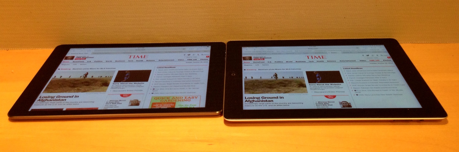 iPad comparison