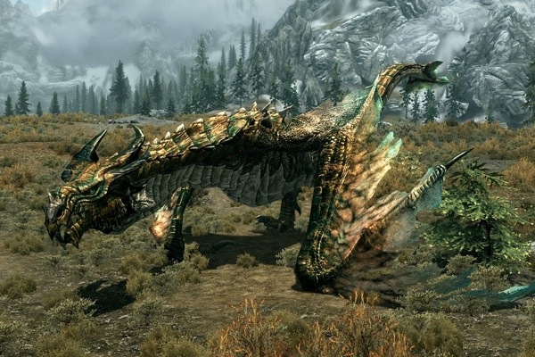 skyrim deadly dragons armory