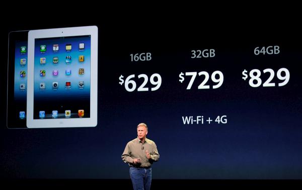 New iPad supports 4G LTE networks