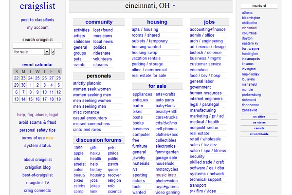 New Look for Craigslist Job Post Hints at Design Update TIME