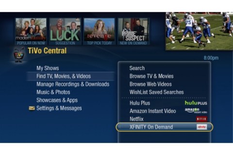 TiVo with Xfinity on Demand