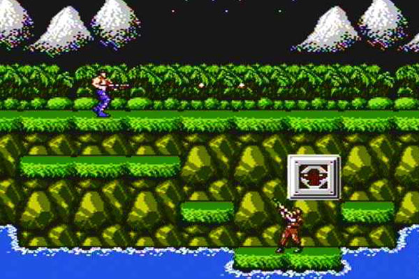 Contra old best sale video game