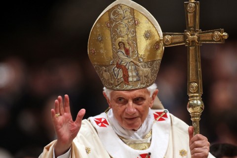 Pope Benedict XVI Celebrates Easter Vigil Mass