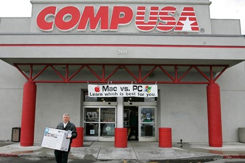 In 2006, CompUSA tried to answer the Mac-or-PC question for its customers.