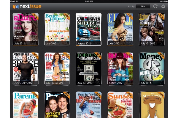 Next Issue S Hulu For Magazines Hits The Ipad Time Com