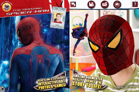 #2 - Spider Man AR Book HD - ipad apps for kids 