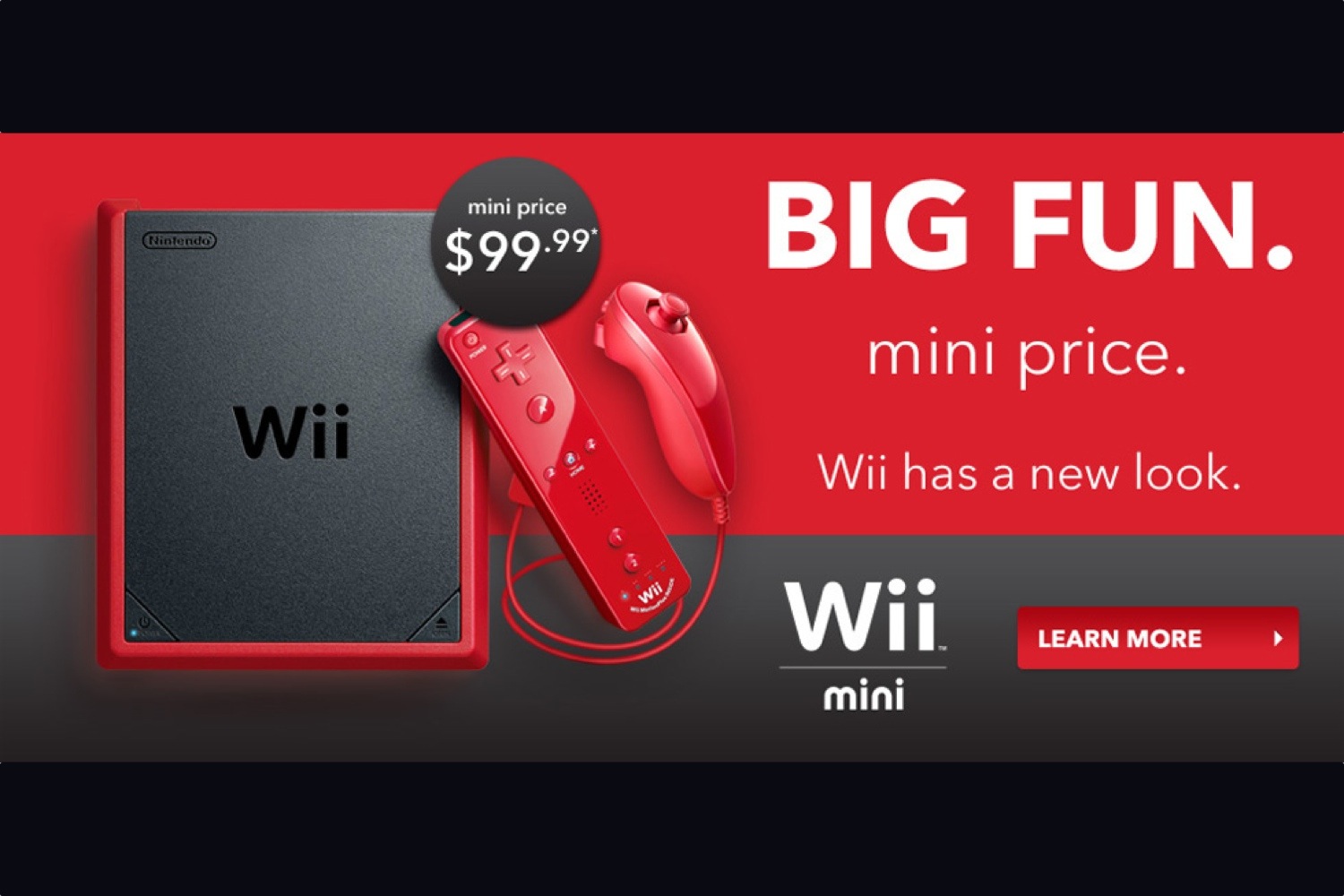 Wii mini shop new