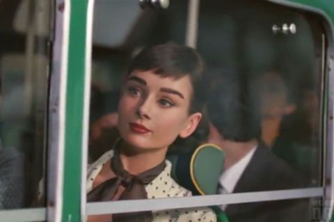 Audrey Hepburn commercial