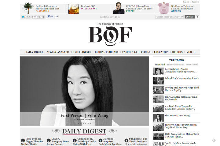 BoF - The Business of Fashion