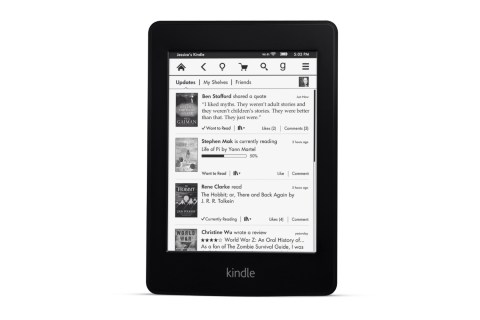 Kindle Paperwhite with GoodReads