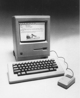 This is the Apple Macintosh that was unveiled in Cupertino, Calif., on Jan. 24, 1984.